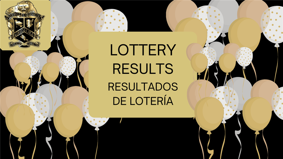 Balloons Graphic for Lottery Results